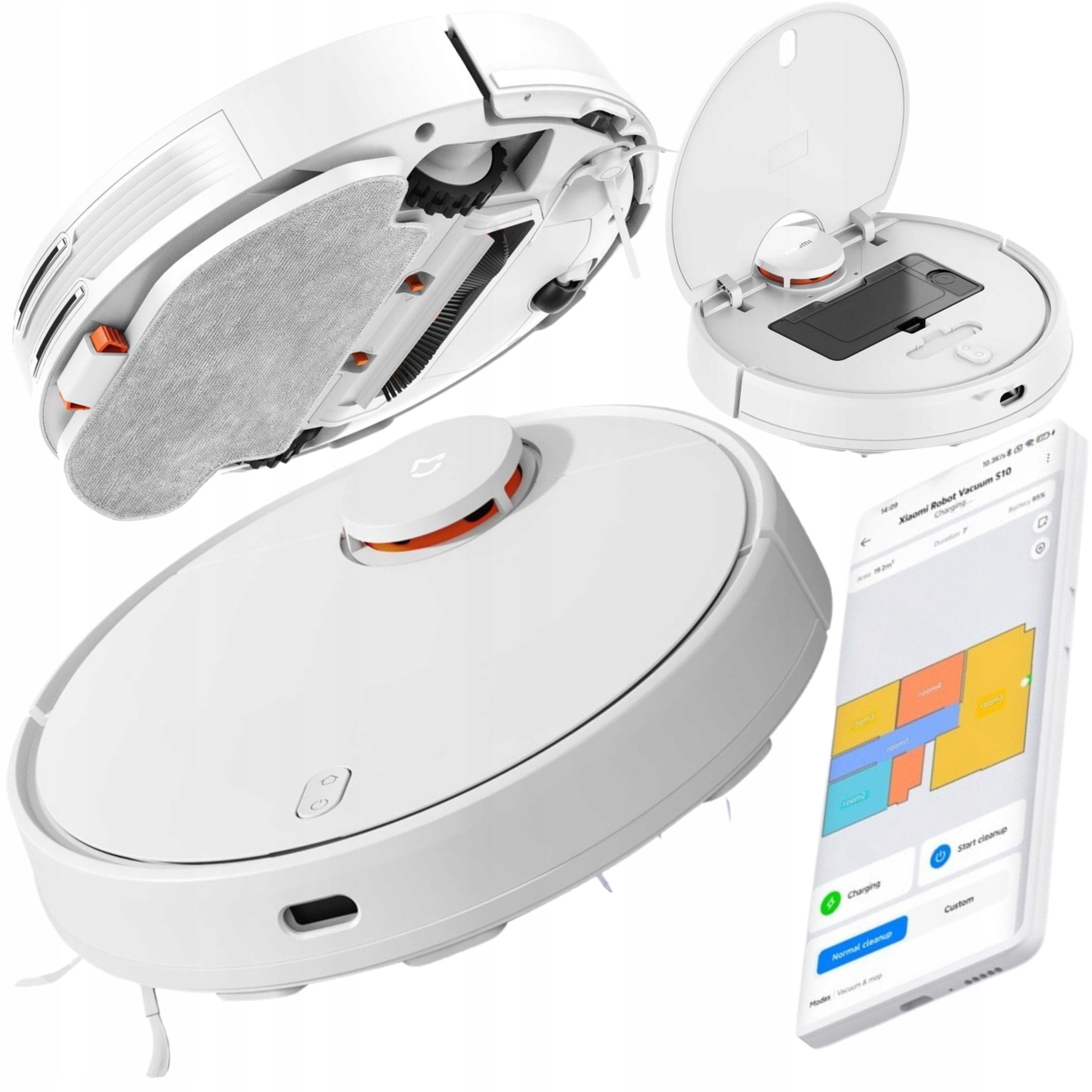 Čistiaci robot Xiaomi Mi Vacuum Cleaner biely